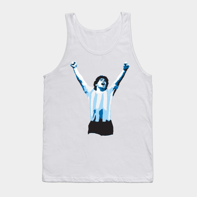 Maradona Tank Top by ProductX